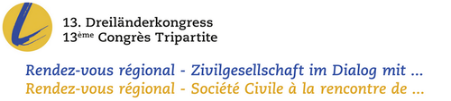 Logo des 13. Dreiländerkongress
